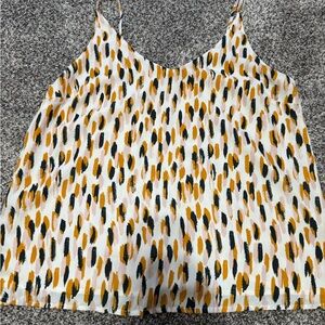 Banana republic Stylish Women's Multicolor Spaghetti Strap Top - large